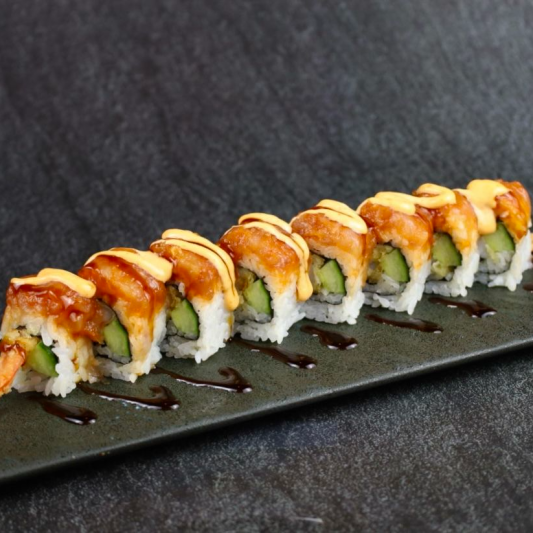 Red Dragon Roll (10 pcs)