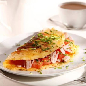 Chicken Lababdar Omelette
