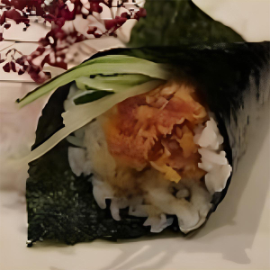 Spicy Red Tuna Crispy Hand Roll (1 Cone)