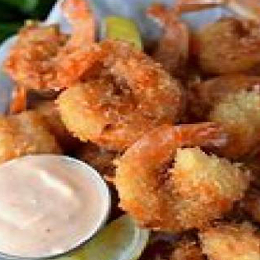Deep-Fried Coconut Shrimp (6 pcs)