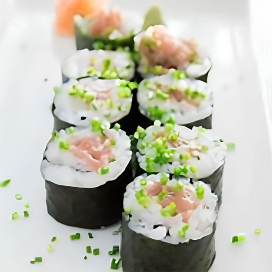 Green Onion White Tuna Roll (6 pcs)