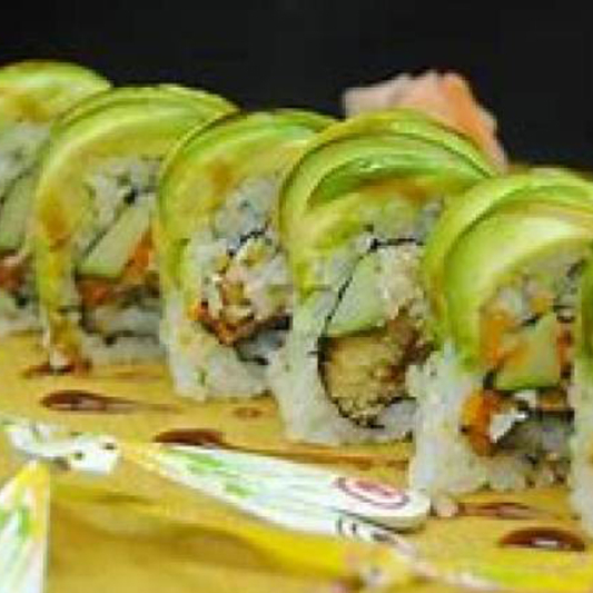 Caterpillar Dragon Roll (4 pcs)