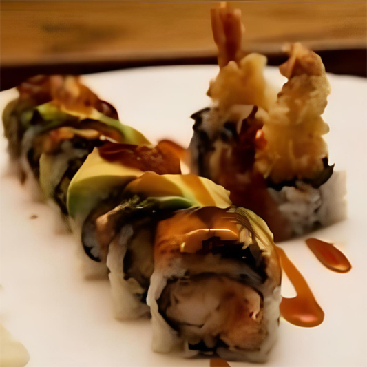 Black Dragon Roll (4 pcs)