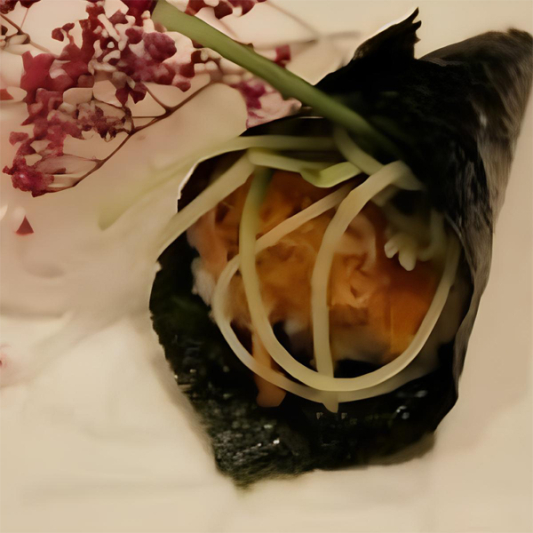 Crab Salad Crispy Hand Roll (1 Cone)