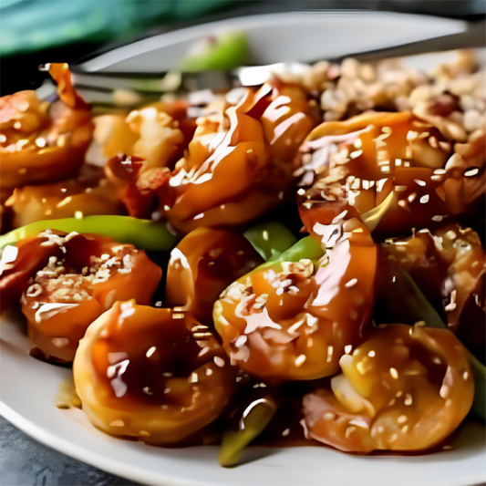 Shrimp Teriyaki (12 pcs)