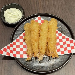 A8. Shrimps Tempura (7 pcs)
