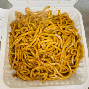 90. Fried Plain Shanghai Noodles 净粗炒