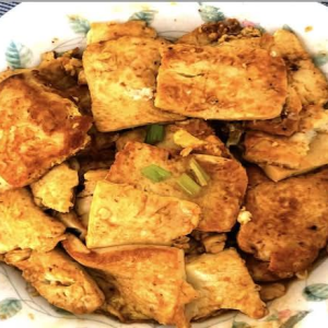 71A. Braised Tofu with Vegetables 红烧豆腐
