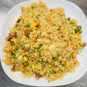 80. BBQ Pork Fried Rice 叉烧炒饭