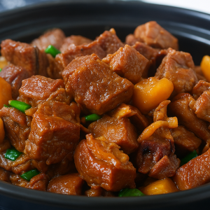 53. Beef Brisket & Tendons Hot Pot (Regular) 红烧牛筋腩煲