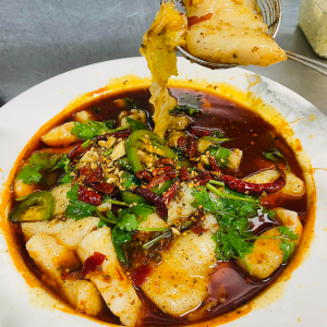 Szechuan Style Boiled Fish Fillet 水煮鱼
