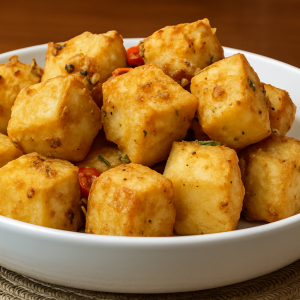 71. Salt & Pepper Tofu 椒盐豆腐