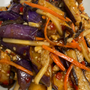 Szechuan Style Eggplants 渔香茄子
