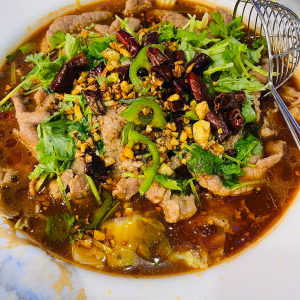 Szechuan Style Boiled Beef 水煮牛肉 