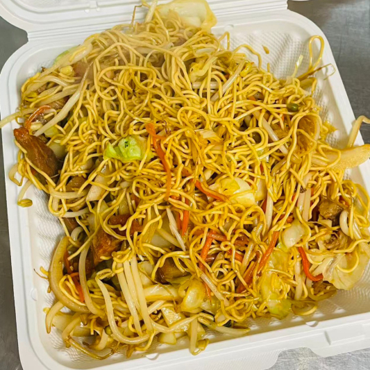 91. BBQ Pork Chow Mein 叉烧炒面