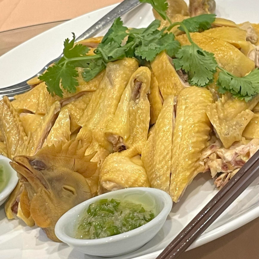 Cantonese Style Chicken (with Bone) (Half) 白切鸡 (半只)
