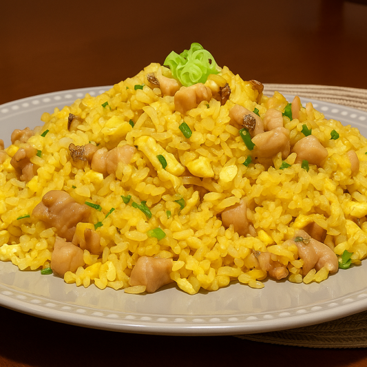 83. Salted Fish Chicken Fried Rice 咸鱼鸡粒炒饭