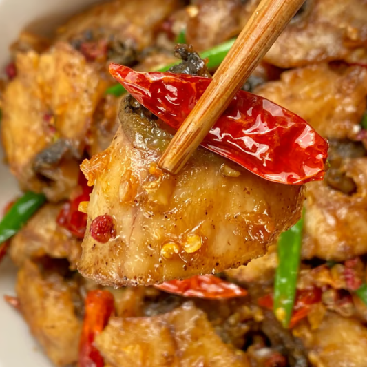 House Spicy Fish Fillet 香辣口水鱼片