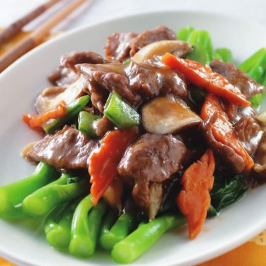 52. Beef with Chinese Broccoli 牛肉芥兰