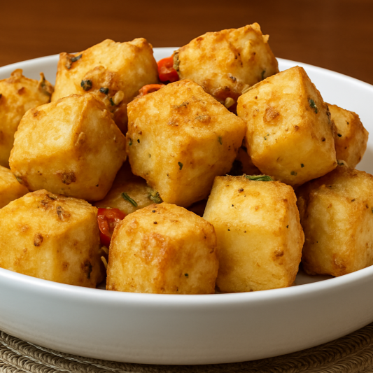 71. Salt & Pepper Tofu 椒盐豆腐