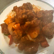 45. Sweet & Sour Boneless Pork with Pineapple