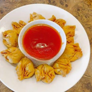 5. Deep-Fried Pork Wontons 