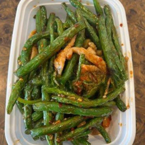 52. Szechuan Style Green Beans with Minced Pork