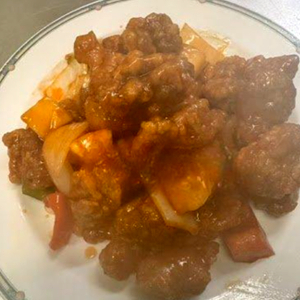 34. Sweet & Sour Chicken with Pineapple