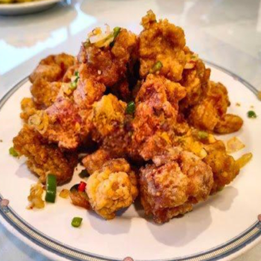 50. Spicy Dry Garlic Spareribs 