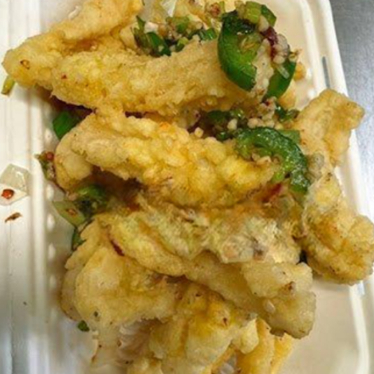 90. Deep-Fried Squid with Chilli & Salt