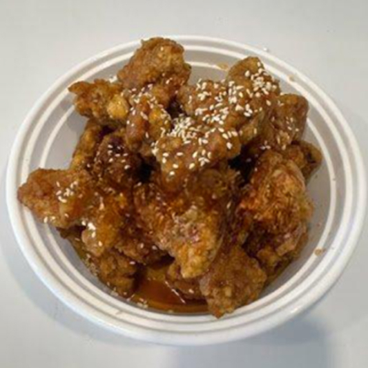 47. Honey Garlic Boneless Pork