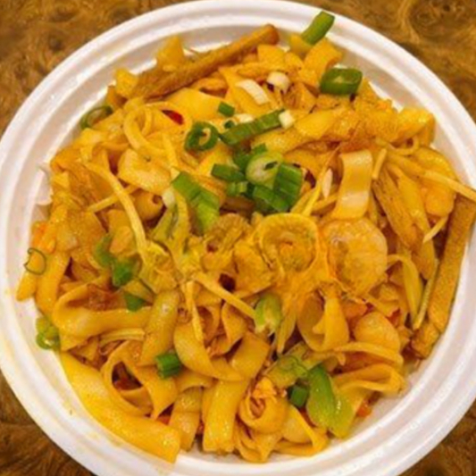 132. Singapore Style Curry Fried Vermicelli