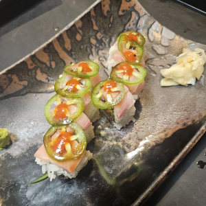14. Spicy Hamachi Roll