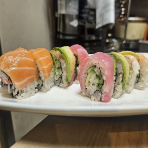 7. Rainbow Roll