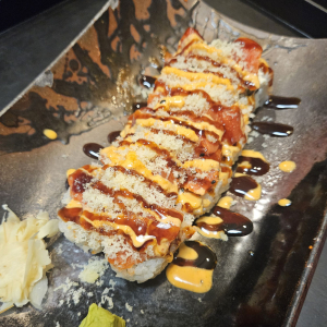 2. Vegan Spicy Crunch Roll