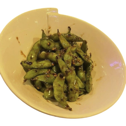 Garlic Edamame