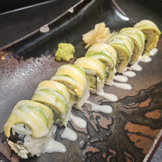 1. Vegan Caterpillar Roll