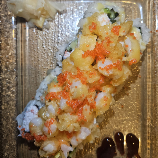 12. Popcorn Shrimp Roll