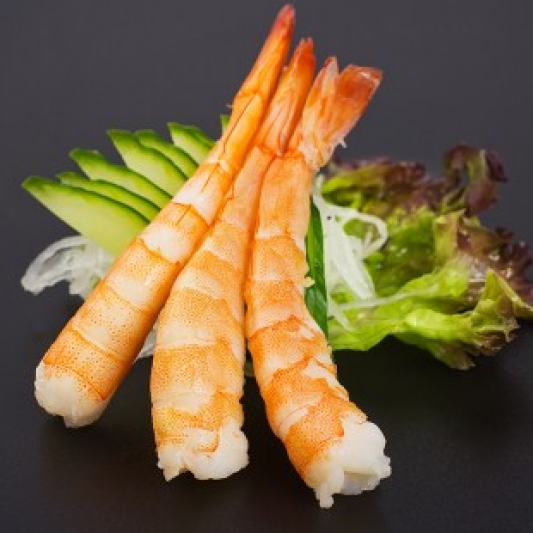 Ebi Sashimi (3 pcs)