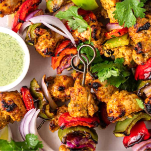 Chicken Tikka Boti (2 Skewers)