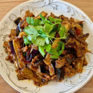 Fish Flavored Eggplant/ 鱼香茄子