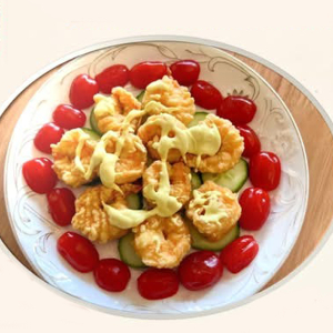 Mustard Prawns / 芥末虾球