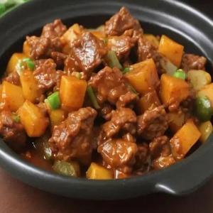 Braised Beef / 红烧⽜腩