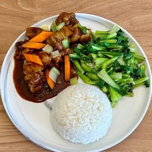 Mala Chicken Set Meal / 麻辣鸡块套餐