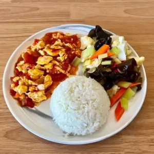 Tomatoes and Eggs Combo / 番茄炒蛋套餐