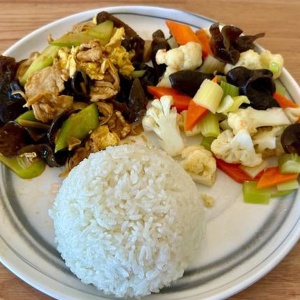 Mu Shu Pork Combo / ⽊须⾁套餐