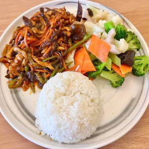 Fish Flavored Shredded Pork Combo / ⻥⾹⾁丝套餐