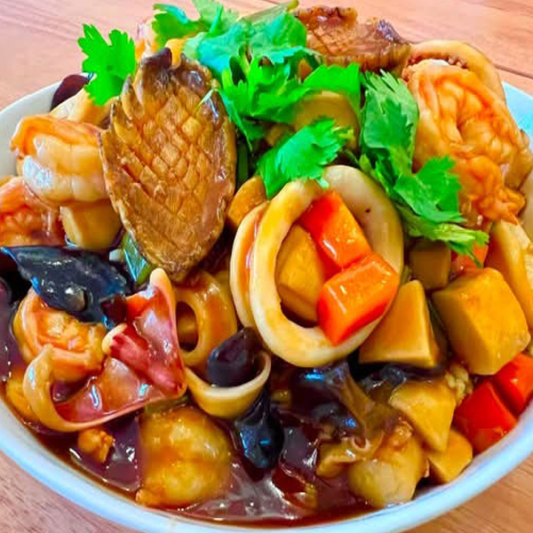 Eight-Treasure with Rice (for 2) / 八珍捞饭