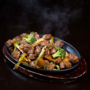 Sauteed Fried Steak Kew