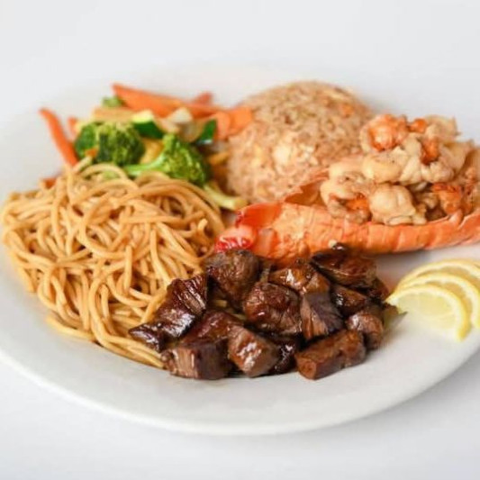 Teppanyaki Ribeye + Lobster